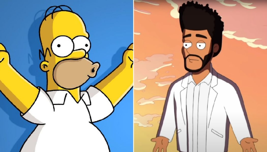 The Weeknd Set to Appear in Upcoming Simpsons Episode