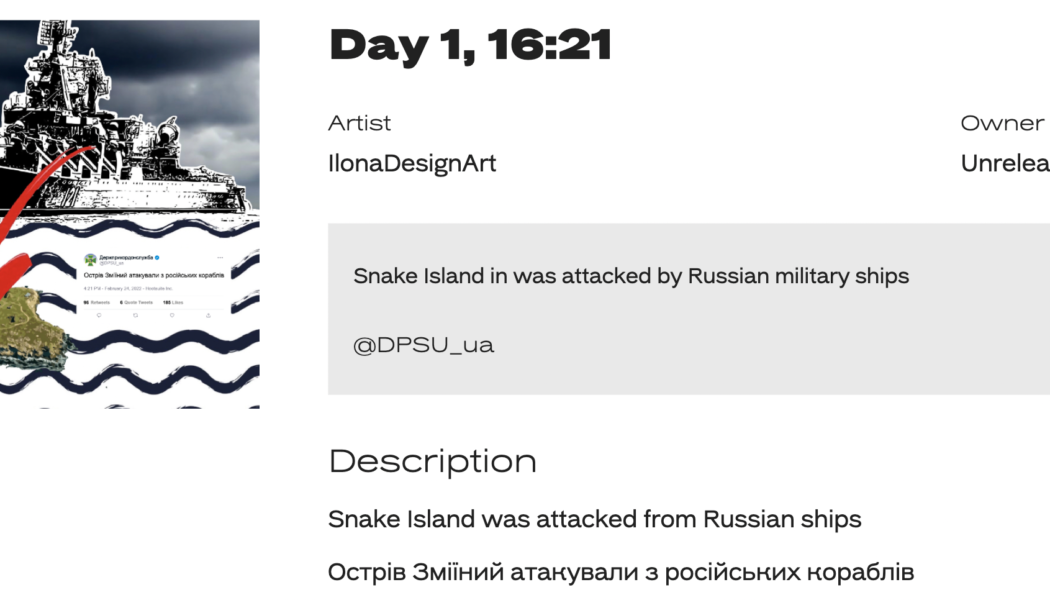 Ukraine launches NFT museum ‘to keep the memory of war’