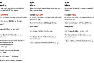 Verizon makes Fios free for low-income customers through federal program