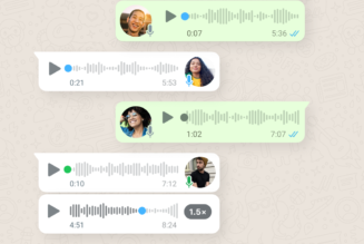 WhatsApp is getting better voice messages in the next few weeks