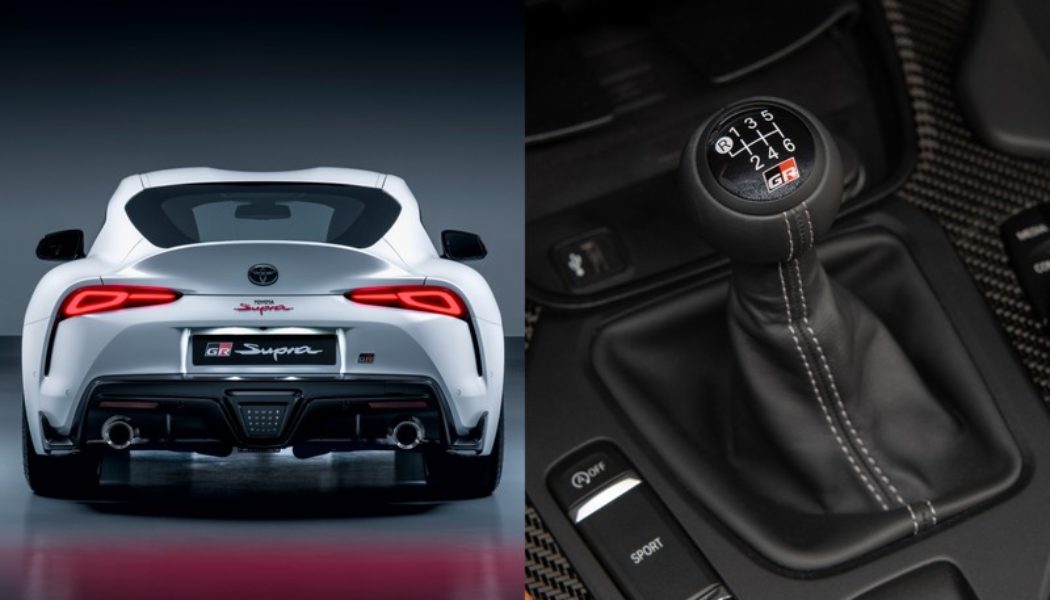 2023 Toyota GR Supra Will Come With a Manual Transmission