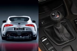 2023 Toyota GR Supra Will Come With a Manual Transmission