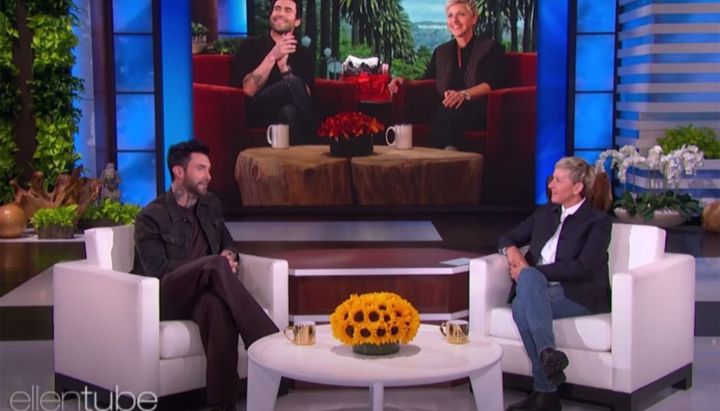 Adam Levine Reveals He’s ‘Technically the Reason’ Why Ellen DeGeneres Is With Portia de Rossi