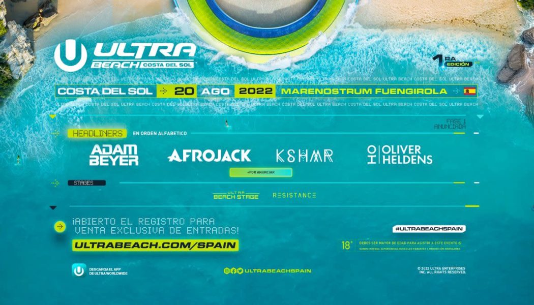 Afrojack, Oliver Heldens, More to DJ at Ultra’s New Waterfront Music Festival In Spain