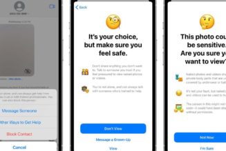 Apple’s nudity-blurring Messages feature gets international release