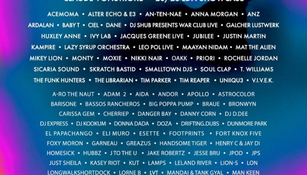 Bass Coast Announces 2022 Lineup With Claude VonStroke, The Funk Hunters, More