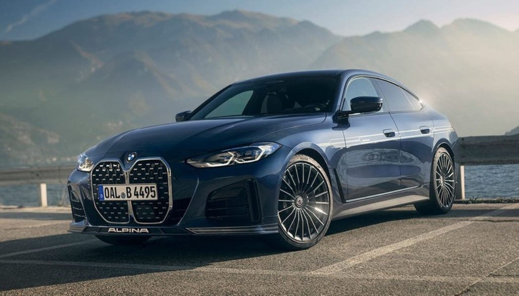BMW Alpina Debuts the 495HP B4 Gran Coupe