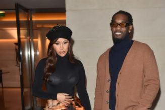 Cardi B & Offset IntroducesTheir Son Wave Set To The World, Twitter Has Thoughts About His Name