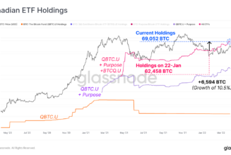 Inflows to Canadian Bitcoin ETFs hit all-time high: Glassnode