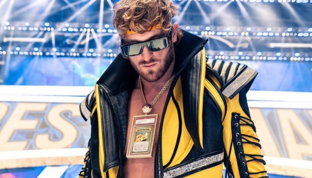 Logan Paul Wore a $5,275,000 USD PSA Grade 10 Pikachu Illustrator Card for WrestleMania 38
