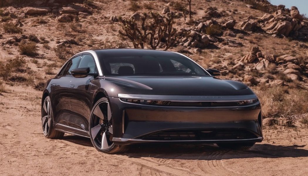 Lucid Motors’ Air Grand Touring Performance Is the Most Powerful Electric Vehicle in the U.S.