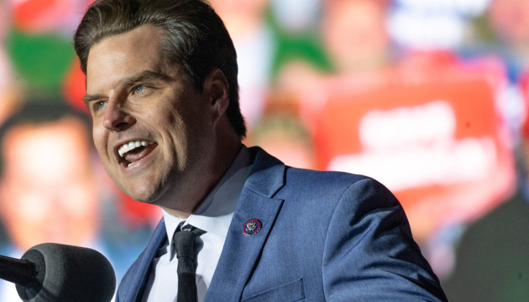 MAGA Rapper Releases Video To “Show Love” For Florida Rep. Matt Gaetz, As Embarrassing As It Sounds