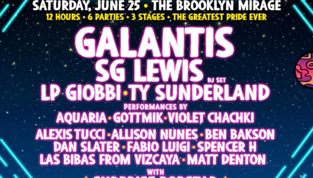 New Music Festival to Bring Galantis, SG Lewis, More to Brooklyn for Pride Month