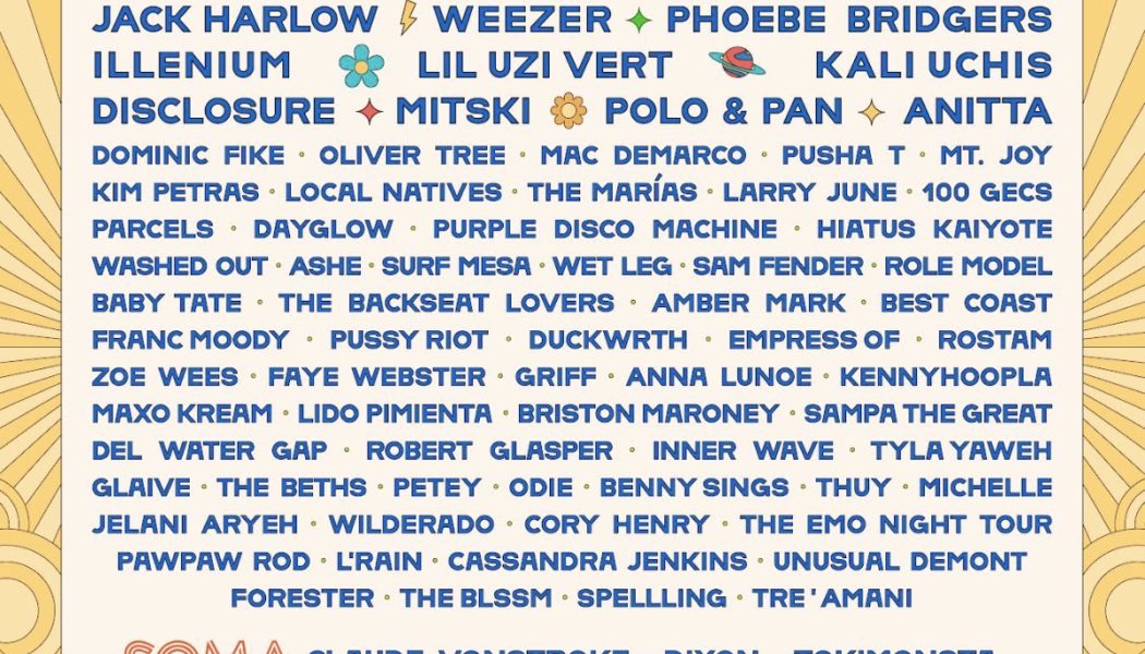 Outside Lands 2022 Lineup: Green Day, Post Malone, SZA, Phoebe Bridgers & More