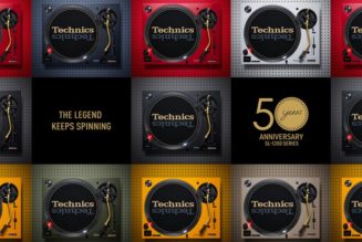 Panasonic Celebrates 50 Years of the Technics SL-1200 With the New SL-1200M7L Turntable