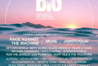 Rage Against the Machine, Muse, and Jamiroquai to Headline Inaugural Andalucia Big Festival