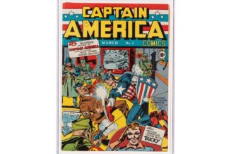 Rare Near-Mint ‘Captain America’ Comic Book Auctioned for $3.1 Million USD