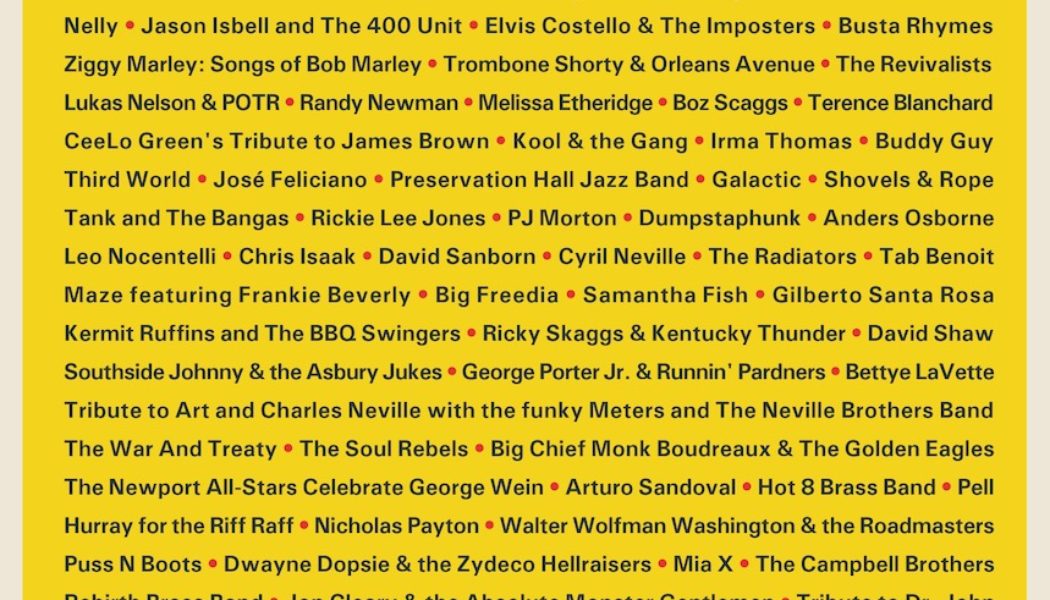 Red Hot Chili Peppers Replace Foo Fighters at 2022 New Orleans Jazz and Heritage Festival