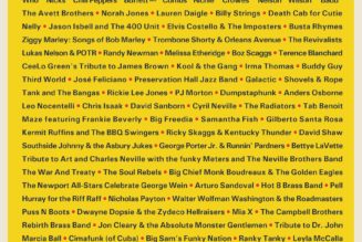 Red Hot Chili Peppers Replace Foo Fighters at 2022 New Orleans Jazz and Heritage Festival