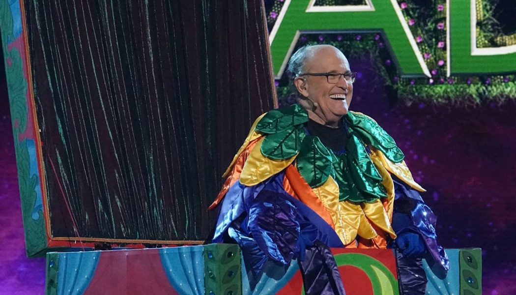 Rudy Giuliani Is Unmasked on ‘The Masked Singer’