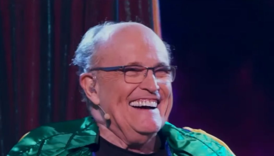 Rudy Giuliani’s Appearance on The Masked Singer Was As Gross As Expected