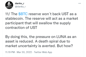 Terra founder reveals what will happen to UST if Bitcoin price crashes