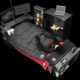 This motorized gaming bed lets you rest your gamer head