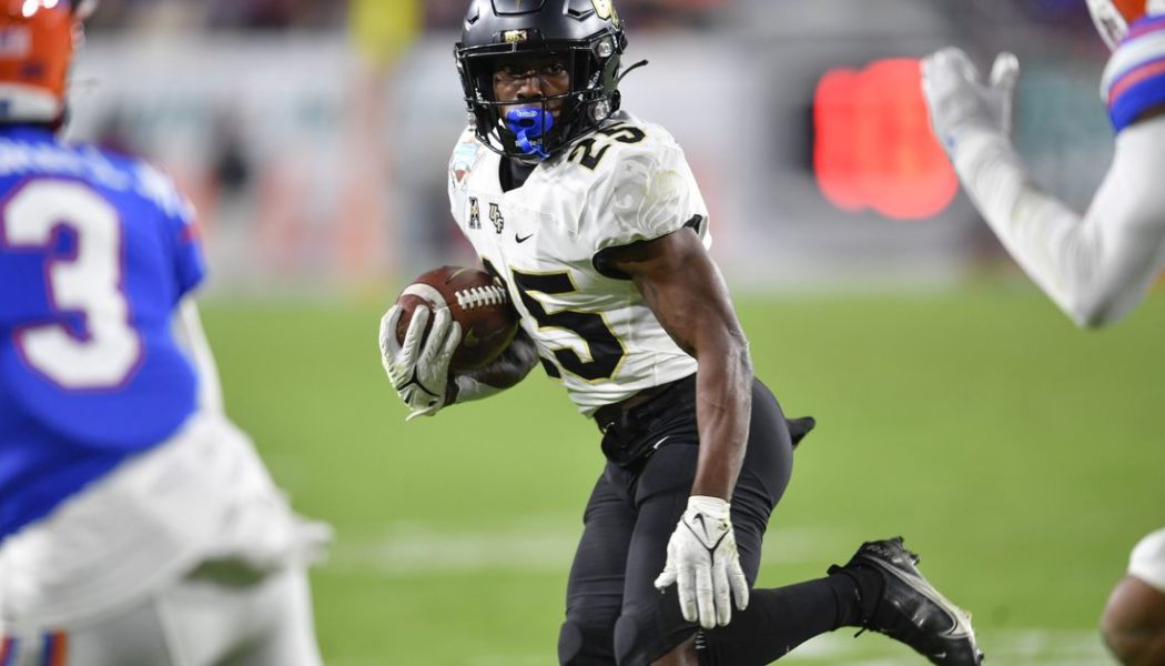 UCF football team is trading jersey numbers for QR codes