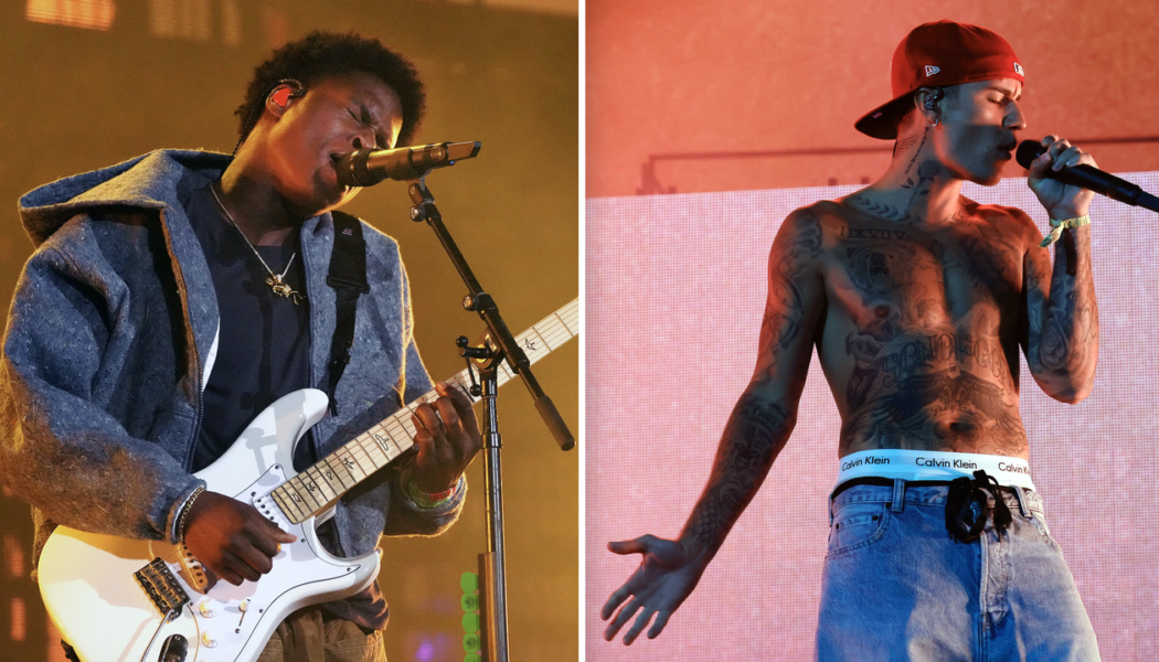 Watch Justin Bieber Join Daniel Caesar for “Peaches” at Coachella 2022