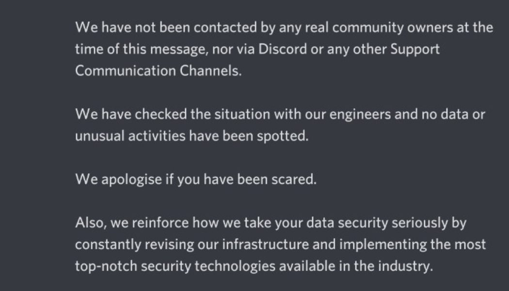 Axie Infinity’s Discord bot compromised, hackers issue fake minting message