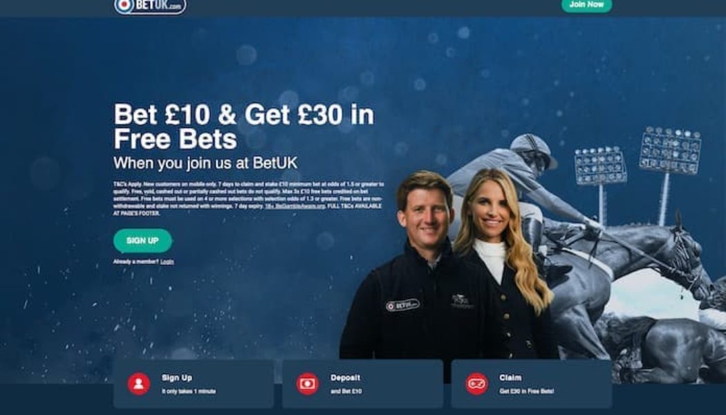 Bet UK PGA Championship Betting Offers: £30 in Bet UK Golf Free Bets