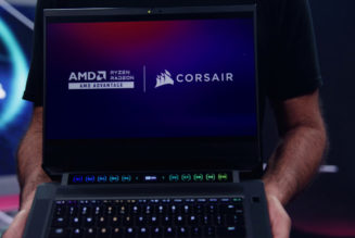 Corsair’s first-ever gaming laptop has a touch bar
