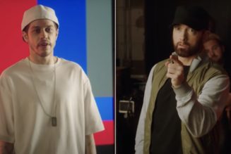 Eminem Shuts Down Pete Davidson’s Final SNL Rap Video: Watch