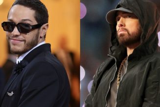 Eminem Tells Pete Davidson His ‘SNL’ Rap Videos “All Suck” in Comedian’s Last Parody