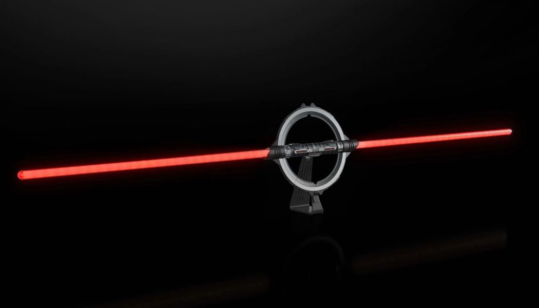 For $500, you can buy the Third Sister’s 6.5-foot double-bladed lightsaber