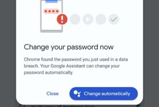 Google Assistant’s automatic password updater gets wider rollout