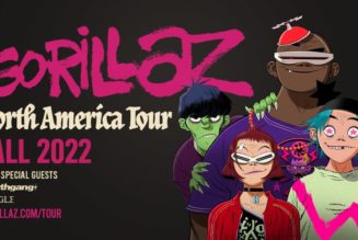 Gorillaz Announce 2022 North American Tour