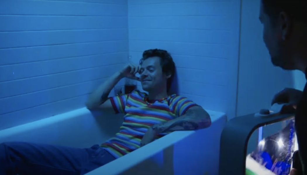 Harry Styles Makes “Daylight” Music Video for $300 with James Corden: Watch