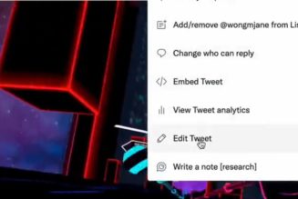 Here’s what Twitter’s still-in-development edit button looks like