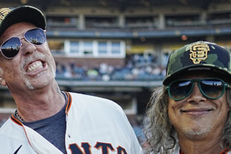 James Hetfield and Kirk Hammett Perform National Anthem at S.F. Giants Game on 8th Annual “Metallica Night”: Watch