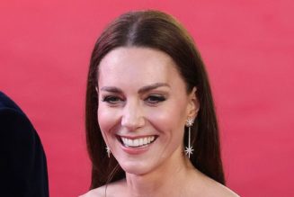 Kate Middleton Just Wore the Most Elegant Formfitting Red Carpet Gown
