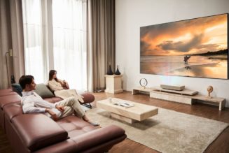 LG’s flagship 4K ultra-short throw projector gets closer