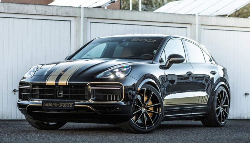 MANHART Gives the Porsche Cayenne Turbo Coupé 807 HP and 1,090 Nm of Torque