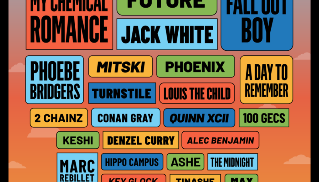 My Chemical Romance, Future, Fall Out Boy, Jack White Lead Music Midtown Lineup