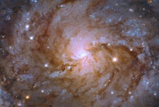 NASA’s Hubble Space Telescope Captures a “Hidden Galaxy”