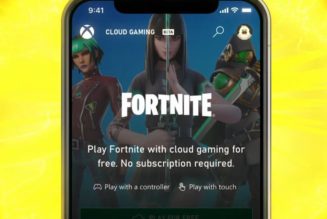 Now you can play Fortnite on your iPhone or Android for free with Xbox Cloud Gaming