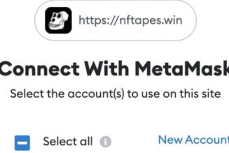 Phishing attack pop-up targets MetaMask users visiting popular crypto sites