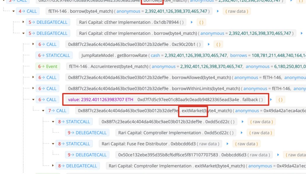Rari Fuze hacker offered $10M bounty by Fei Protocol to return $80M loot