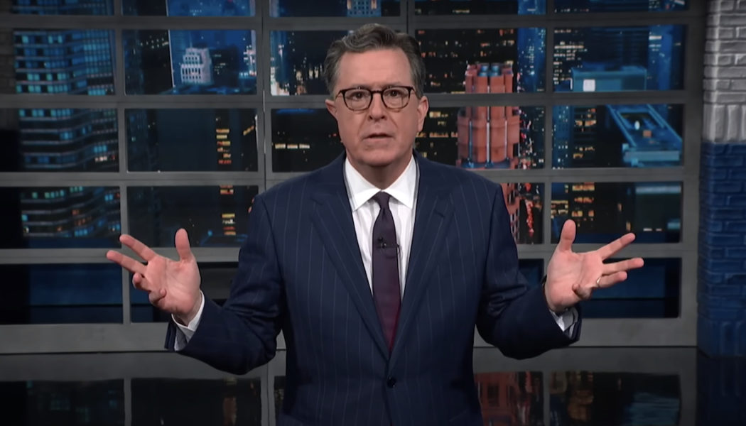Stephen Colbert Pauses Late Show After Experiencing COVID Symptoms