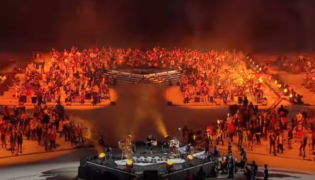 Watch 1,000 Musicians Play ‘My Hero’ in Mesmerizing Tribute to Taylor Hawkins